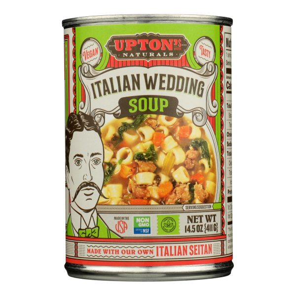 Upton's Naturals - Soup Vegn Itln Wedding - Case of 8-14.5 OZ