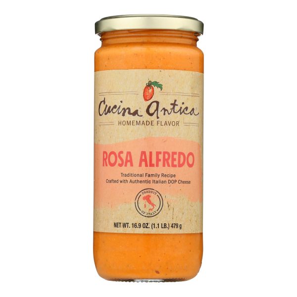 Cucina Antica - Alfredo Sauce Rosa - Case of 6-16.9 OZ - Image 2