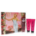 Paris Hilton Gift Set -- 3.4 oz Eau De Parfum Spray + 3 oz Body Lotion + 3 oz Shower Gel + .34 oz  Mini EDP Spray for Women