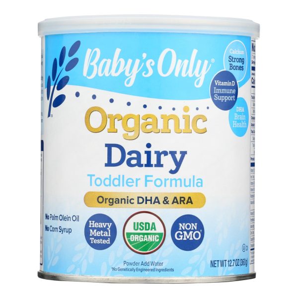 Babys Only Organic Toddler Formula - Organic - Dairy - DHA and ARA - 12.7 oz - case of 6