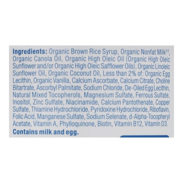 Babys Only Organic Toddler Formula - Organic - Dairy - DHA and ARA - 12.7 oz - case of 6 - Image 3