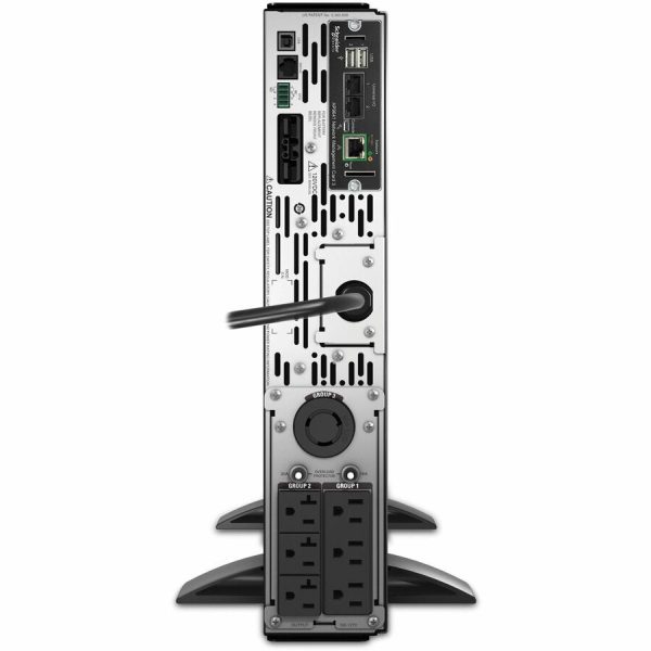 [TAA] APC Smart-UPS X, Line Interactive, 3kVA, Rack/tower convertible 2U, 100V-127V, 3x 5-15R+3x 5-20R+1x L5-30R NEMA, NMC, Extended runtime, TAA - Image 2