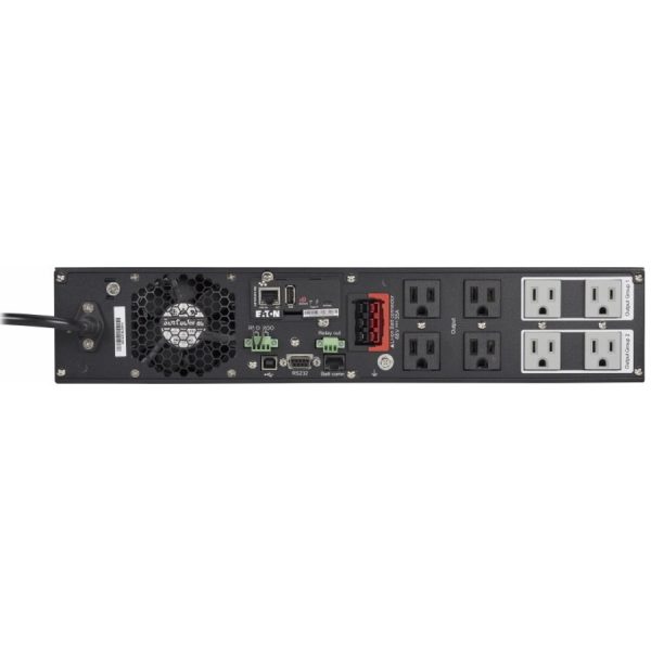 Eaton 9PX 1500VA 1350W 120V Online Double-Conversion UPS - 5-15P, 8x 5-15R Outlets, Lithium-ion Battery, Cybersecure Network Card, 2U Rack/Tower - Image 6