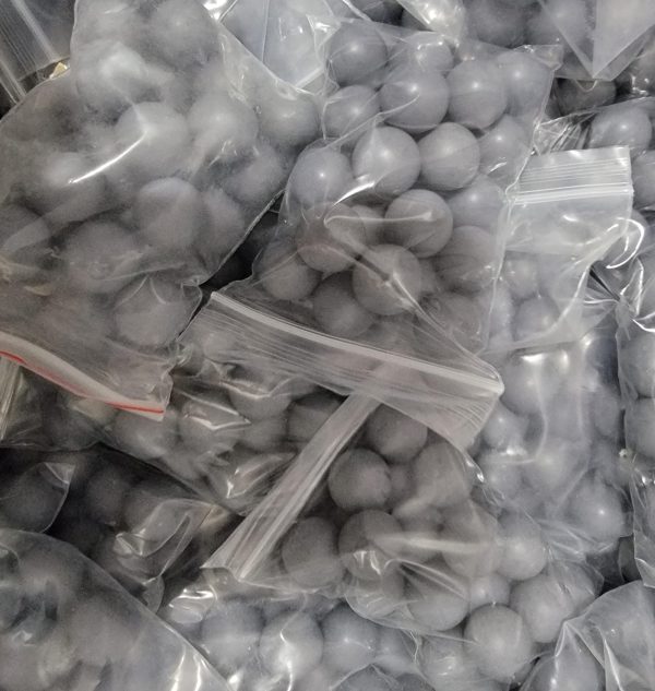 25 X Less Lethal .68 Cal Balls 10 Grams Metal Ball with PVC Coating Paintballs Self Defense Less Lethal paintballs - Image 3