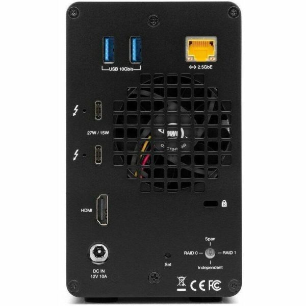 OWC 40TB Gemini Thunderbolt (40Gb/s) Dock And Dual-Drive HDD RAID External Storage Solution - Image 4