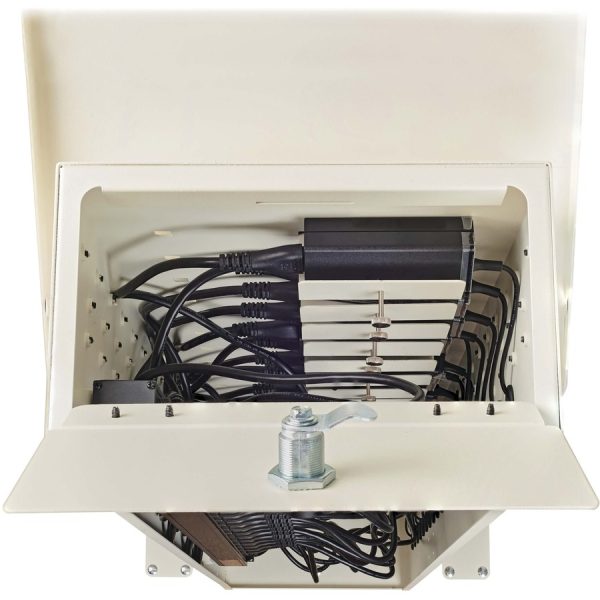 Eaton Tripp Lite Series 16-Device AC Charging Tower for Chromebooks - Open Frame, White - Image 9