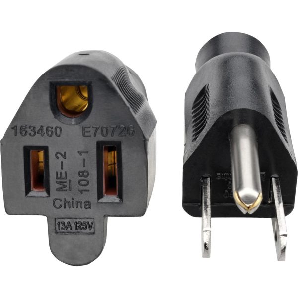 Eaton Tripp Lite Series Power Extension Cord, NEMA 5-15P to NEMA 5-15R - 13A, 120V, 16 AWG, 25 ft. (7.62 m), Black - Image 3