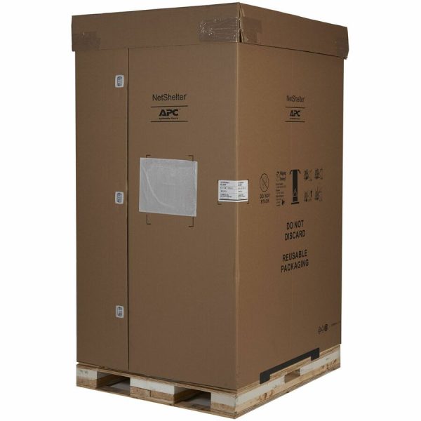[TAA, BAA_COTS] APC NetShelter SX, Server Rack Enclosure, 42U, Shock Packaging, 2000 lbs, Black, 1991H x 600W x 1070D mm