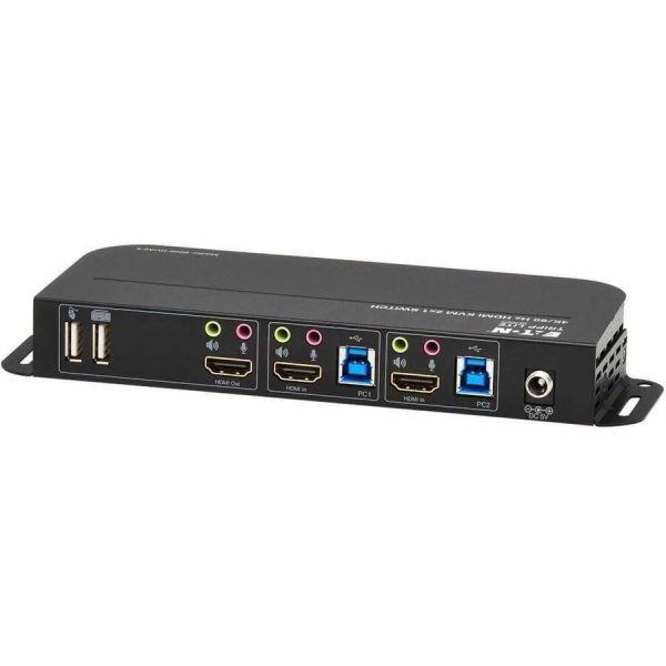 Eaton Tripp Lite Series 2-Port HDMI/USB KVM Switch - 4K 60 Hz, HDR, HDCP 2.2, IR, USB Sharing, USB 3.0 Cables - Image 6