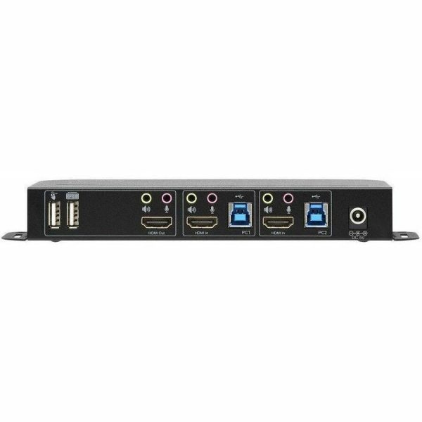 Eaton Tripp Lite Series 2-Port HDMI/USB KVM Switch - 4K 60 Hz, HDR, HDCP 2.2, IR, USB Sharing, USB 3.0 Cables - Image 8