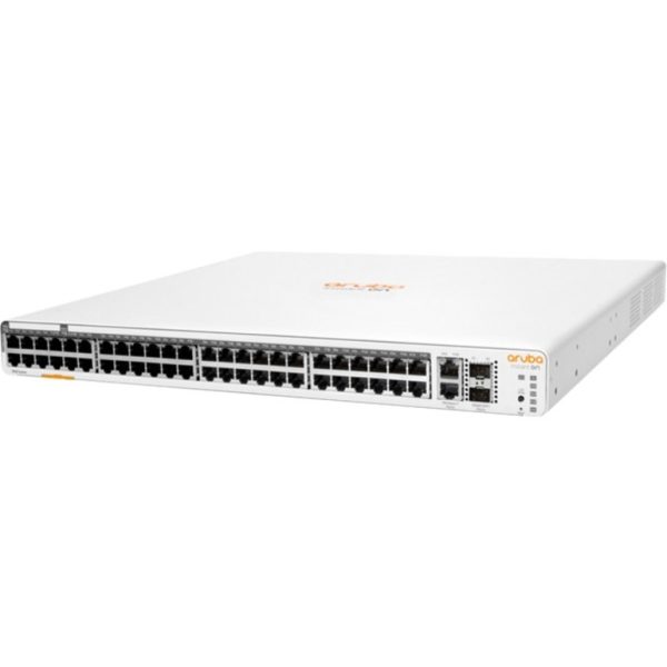 HPE Instant On 1960 48G 40p Class4 8p Class6 PoE 2XGT 2SFP+ 600W Switch - Image 2