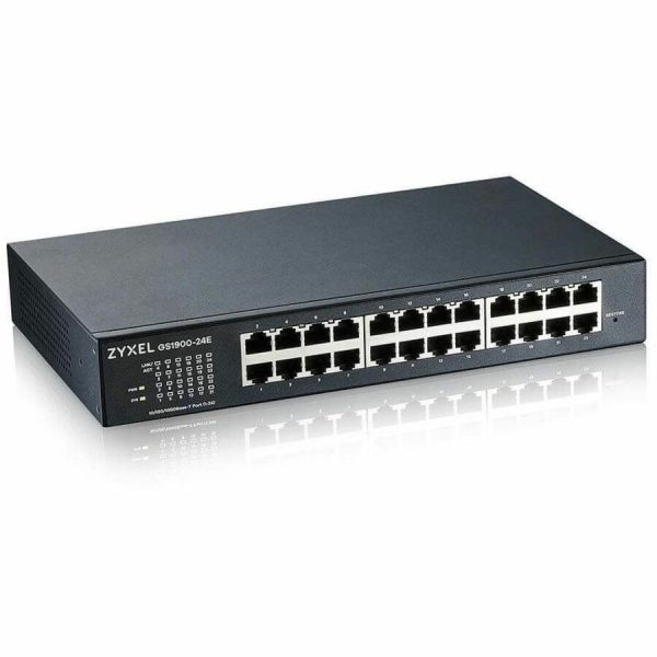 ZYXEL GS1900-24E 24-Port Gigabit Smart Managed Switch (Compact Design) | Fanless - Image 2