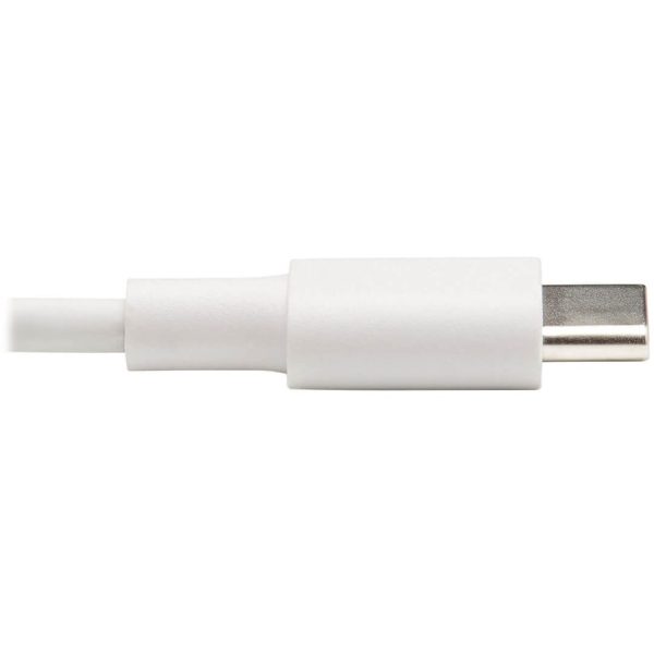 Eaton Tripp Lite Series USB-C to Lightning Sync/Charge Cable (M/M), MFi Certified, White, 3 ft. (0.9 m) - Image 4