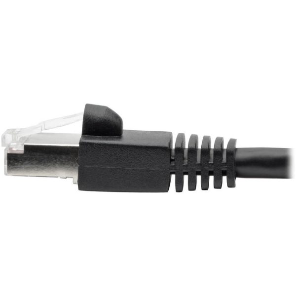 Eaton Tripp Lite Series Cat6a 10G Snagless Shielded STP Ethernet Cable (RJ45 M/M), PoE, Black, 10 ft. (3.05 m) - Image 5