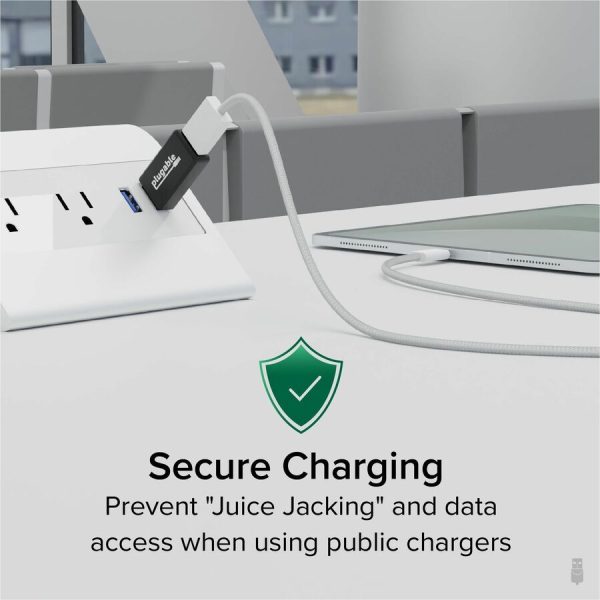 Plugable USB Data Blocker (5-Pack) Prevent Hacking Device, Protect Against Juice Jacking at Public USB Ports - Image 2
