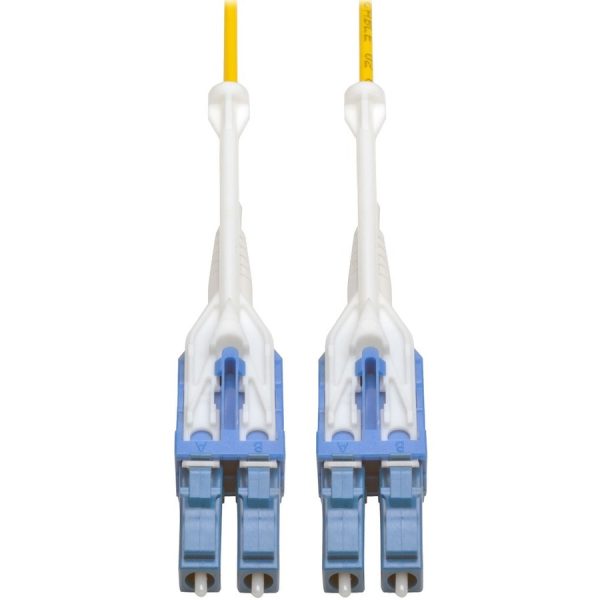 Eaton Tripp Lite Series Duplex Singlemode 9/125 Fiber Patch Cable (LC/LC), Push/Pull Tabs, 5 m (16 ft.)
