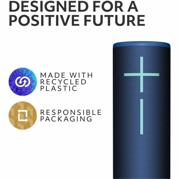 Ultimate Ears BOOM 4 Portable Waterproof Bluetooth Speaker With 360-Degree, Bold, Immersive, Crystal-Clear Sound, Floating Speaker With 15-Hour Battery and 147ft (45m) Range, Blue - Image 7