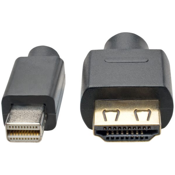Eaton Tripp Lite Series Mini DisplayPort 1.2a to HDMI Active Adapter Cable (M/M), 4K 60 Hz, HDCP 2.2, 10 ft. (3.1 m) - Image 2