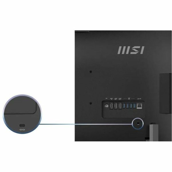 MSI Modern AM273Q AI MODERN AM273Q AI 1UM-039US All-in-One Computer - Intel Core Ultra 5 125H - 16 GB - 1 TB SSD - 27" QHD - Desktop - Black - Image 9