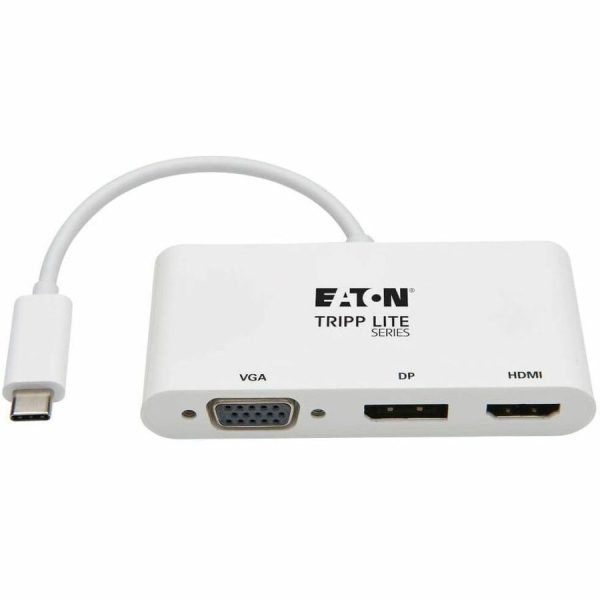 Eaton Tripp Lite Series USB-C Triple Display Adapter, 4K 60Hz HDMI, Displayport and VGA with MST - Image 3