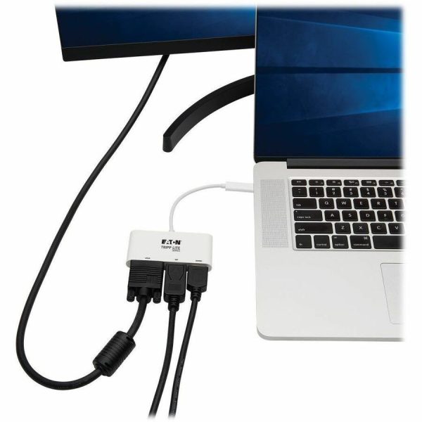Eaton Tripp Lite Series USB-C Triple Display Adapter, 4K 60Hz HDMI, Displayport and VGA with MST - Image 7
