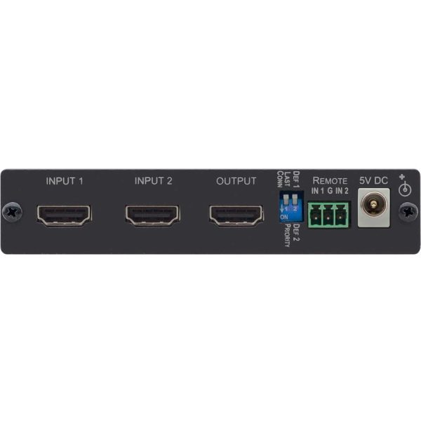 Kramer 2x1 4K60 4:4:4 HDCP 2.2 HDMI 2.0 Automatic Standby Switcher - Image 2