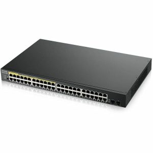ZYXEL GS1900-48HPv2 24-Port Gigabit Smart Managed PoE Switch | 24 PoE+ Ports at 170W with 2 SFP Uplinks