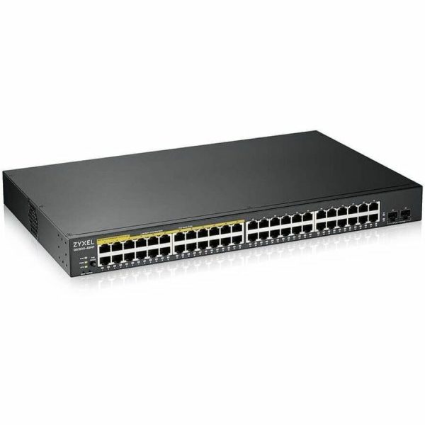 ZYXEL GS1900-48HPv2 24-Port Gigabit Smart Managed PoE Switch | 24 PoE+ Ports at 170W with 2 SFP Uplinks - Image 2