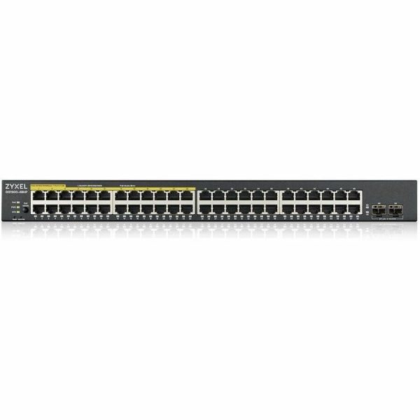 ZYXEL GS1900-48HPv2 24-Port Gigabit Smart Managed PoE Switch | 24 PoE+ Ports at 170W with 2 SFP Uplinks - Image 3