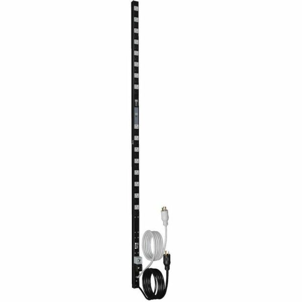Eaton Tripp Lite Series 3.8kW Single-Phase Local Metered PDU, Dual Circuit, 120V Outlets (32 5-15/20R), L5-20P/5-20P, 10 ft. (3.05 m) Cord, 0U Vertical - Image 2