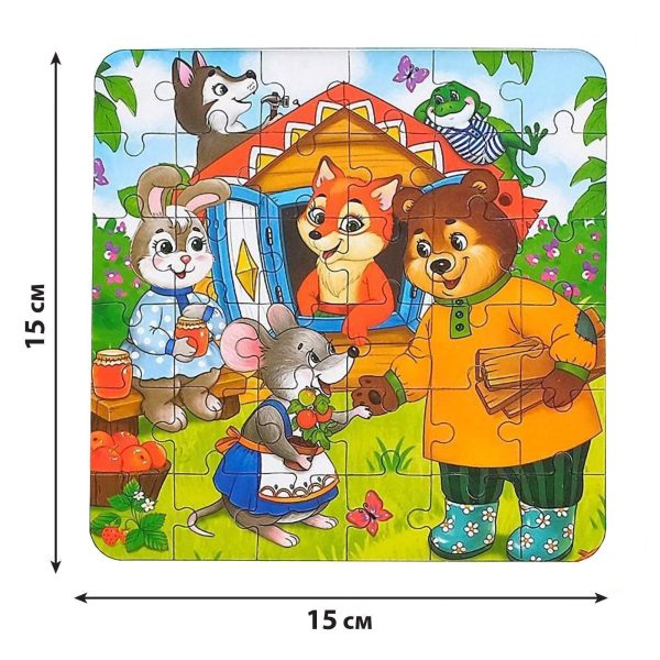 Russian Fairy Tales   Set of Russian Books and Puzzles   Book in Russian Language   Russkie Skazki   Read Russian Alphabet   На Русском Языке - Image 4