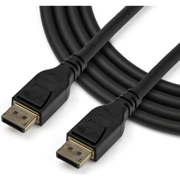 StarTech.com 5 m VESA Certified DisplayPort 1.4 Cable - 8K 60Hz HBR3 HDR - 16 ft Super UHD 4K 120Hz - DP to DP Video Monitor Cord M/M - Image 3