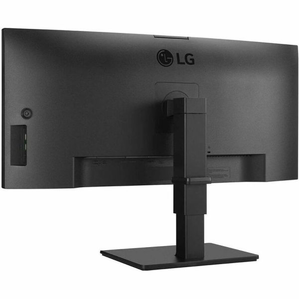LG Ultrawide 34BQ77QC-B 34" Class Webcam WQHD Curved Screen LCD Monitor - 21:9 - Textured Black - Image 4