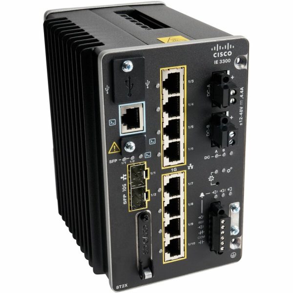 Cisco Catalyst IE-3300-8T2S Rugged Switch - Image 3