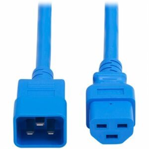 PWR CRD C20 TO C21 20A 4FT BLU