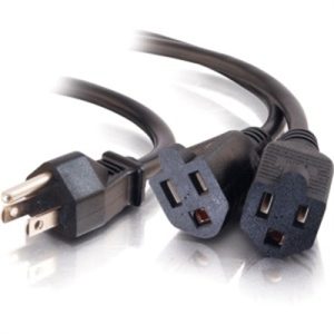 6' 1-2  Power Cord Splitter