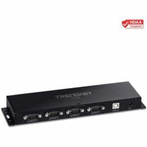 4 Port USB to Serial RS232 Hub