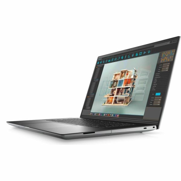 Dell Precision 5000 5690 16" Mobile Workstation - Full HD Plus - Intel Core Ultra 7 165H - vPro Technology - Intel Evo Platform - 32 GB - 512 GB SSD - English (US) Keyboard - Anodized Titan Gray - Image 3