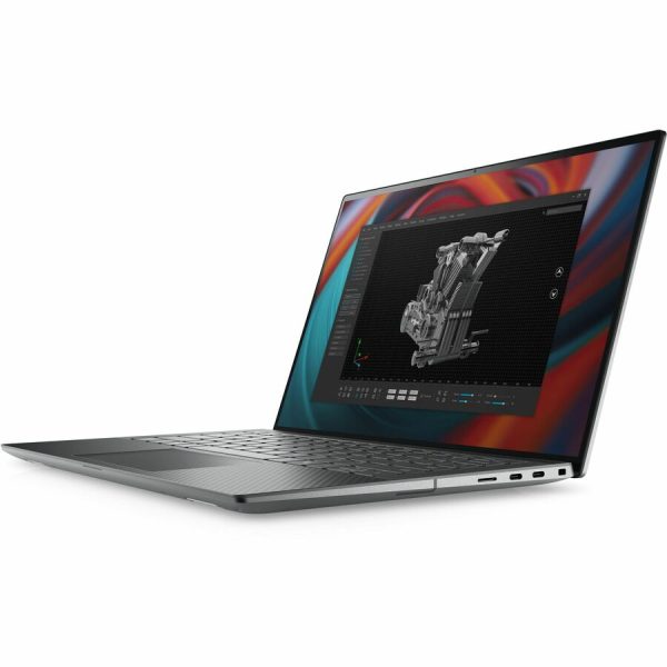 Dell Precision 5000 5490 14" Touchscreen Mobile Workstation - QHD+ - Intel Core Ultra 7 165H - vPro Technology - 32 GB - 512 GB SSD - Aluminum Titan Gray - Image 5