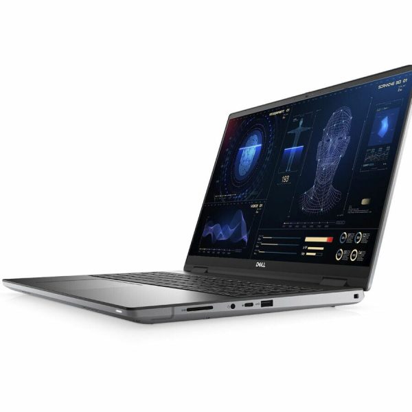 Dell Precision 7000 7680 16" Mobile Workstation - Full HD Plus - Intel Core i9 13th Gen i9-13950HX - vPro Technology - 64 GB - 1 TB SSD - English (US) Keyboard - Aluminum Titan Gray - Image 6