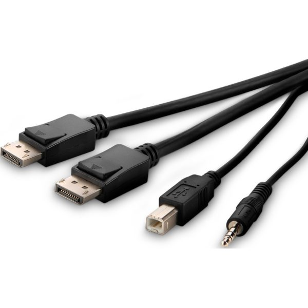 Belkin TAA 2 MDP t-to DP/USB/AUD CBL, VID M/M; USB A/B, 6' - Image 2