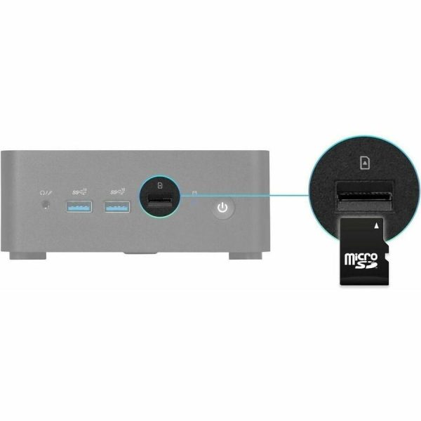 MSI CUBI NUC 1M-015US Desktop Computer - Intel Core 7 150U - 32 GB - Black - Image 5