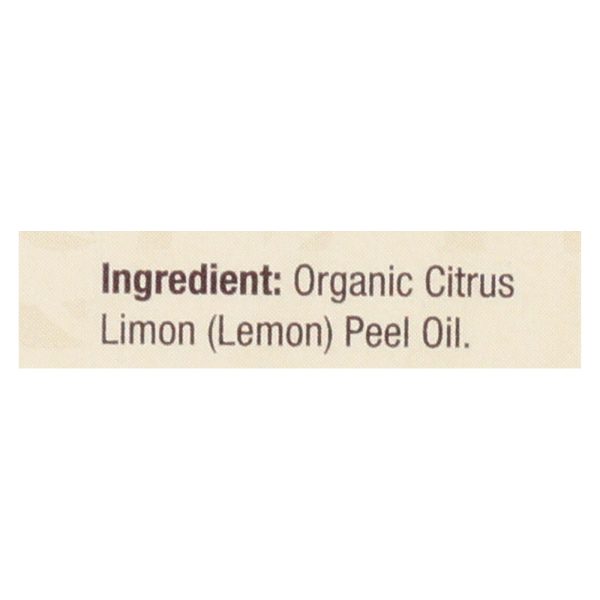 Nature's Answer - Organic Essential Oil - Lemon - 0.5 oz. - Image 2