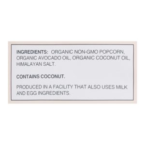 Lesser Evil - Popcorn Avocado-licious - Case of 12-4.6 OZ