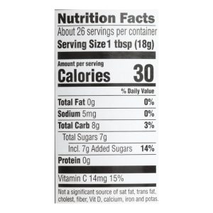 Crofters - Spread Peach Premium - Case of 6-16.5 OZ