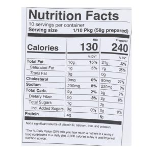 Miss Jones Baking Co - Cornbread Mix Keto Gluten Free - Case of 6-7.4 OZ