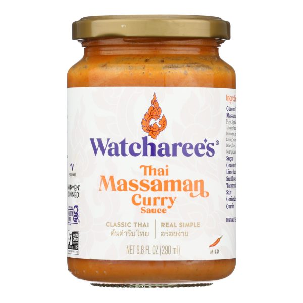 Watcharee's - Sauce Thai Massaman Curry - Case of 6-9.8 FZ - Image 2