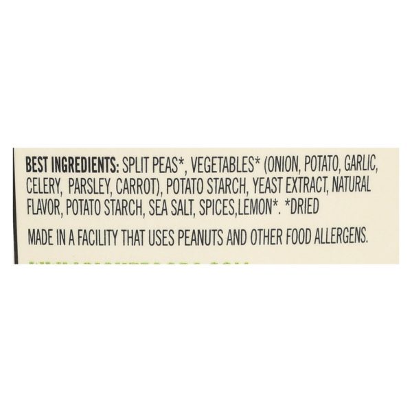Dr. McDougall's Vegan Split Pea Lower Sodium Soup Cup - Case of 6 - 1.9 oz. - Image 3