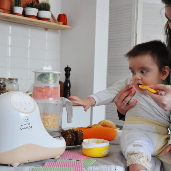 Baby Food Maker Chopper Grinder   Mills and Steamer 8 in 1 Processor for Toddlers   Steam Blend Chop Disinfect Clean 20 Oz Tritan Stirring Cup Touch Control Panel Auto Shut Off 110V Only - Image 5