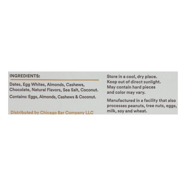 RxBar - Protein Bar - Coconut Chocolate - Case of 12 - 1.83 oz. - Image 2